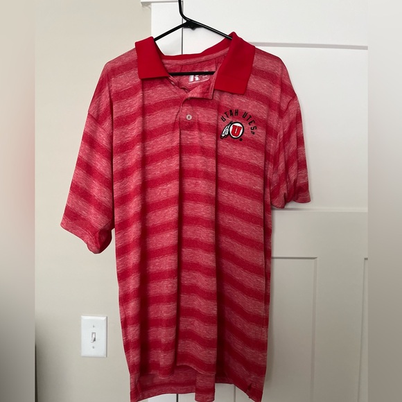 Men’s XXL UTAH UTES POLO. Only worn 1x, in perfect condition. - Picture 1 of 4